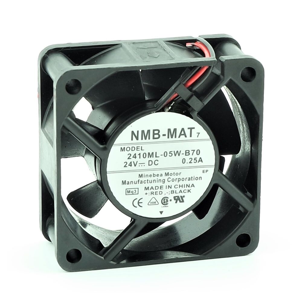 2410ML-05W-B70-B00, 60x60x25mm 24VDC 0.25A 2 Kablolu Fan