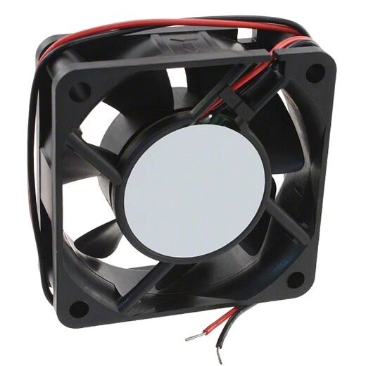 2408NL-04W-B50, 60x60x20mm 12VDC 0.14A 2 Kablolu Fan