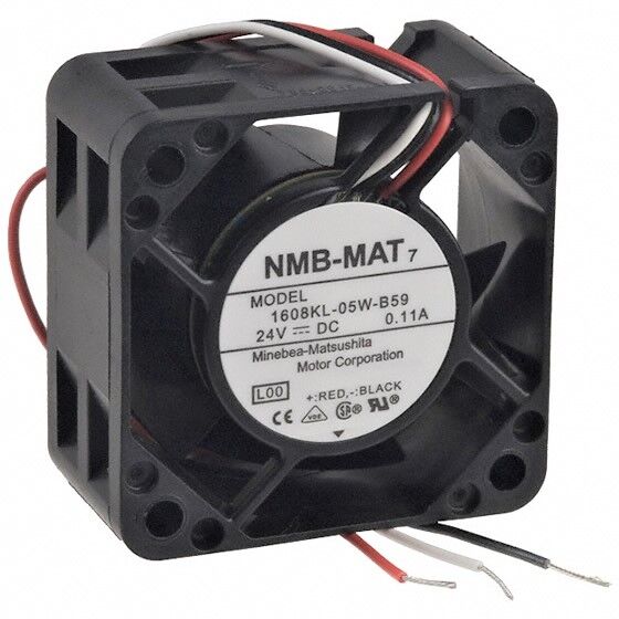 1608KL-05W-B59-L00, 40x40x20mm 24VDC 0.11A 3 Kablolu Fan
