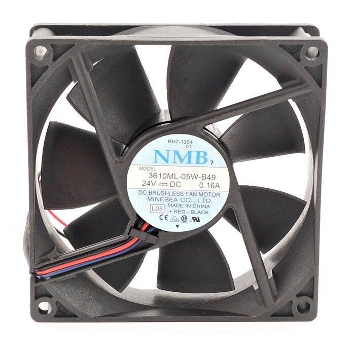 3610ML-05W-B49, 92x92x25mm 24VDC 0.16A 3 Kablolu Fan