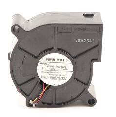 BM6025-04W-B29, 60x25mm 12VDC 0.10A 3 Kablolu Salyangoz Fan