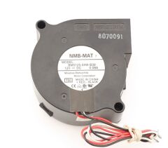 BM5125-04W-B39, 50x50x25mm 12VDC 0.08A 3 Kablolu Salyangoz Fan