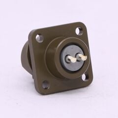 KDB02E 10SL-4P, 2 Pin Şase Tip Askeri Konektör