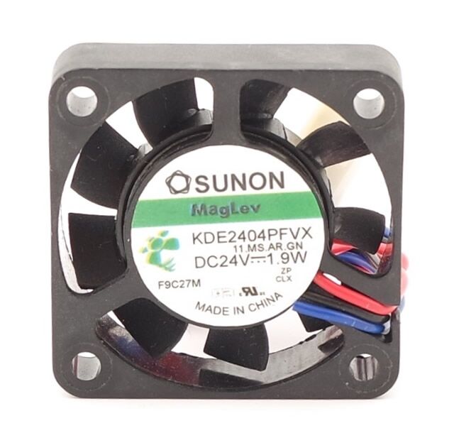 KDE2404PFVX, 40x40x10mm 24VDC 0.08A 3 Kablolu Fan