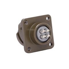 KDB02E 14S-2P, 4 Pinli Şase Tip Askeri Konektör