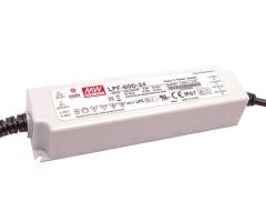 LPF-60D-15, 15VDC 4A Voltaj Ayarlı + Dimli LED Sürücü, Mean Well