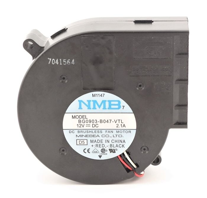 BG0903-B047-VTL, 97x33mm 12VDC 2.1A 3 Kablolu Salyangoz Fan