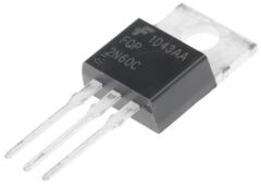 FQP2N60C, 2N60C TO-220 Transistör