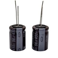 56uF 450V 18x26.5mm Elektrolitik Kapasitör