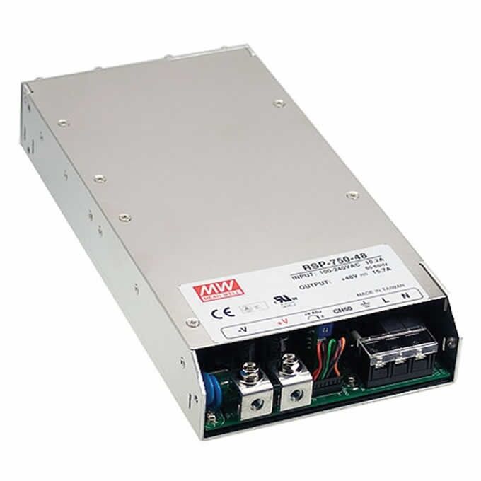 RSP-750-24, 24VDC 31.3A PFC 750W Güç Kaynağı, Mean Well