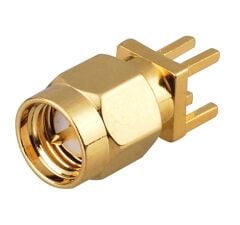 SMA302, SMA Erkek PCB Tip 180'