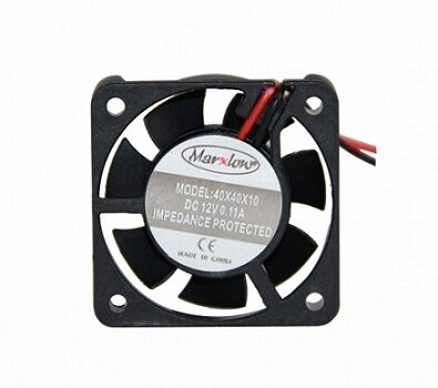 Marxlow, 40x40x10mm 12VDC 0.08A 2 Kablolu Fan