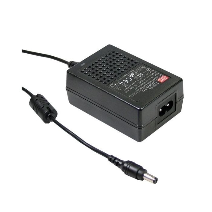 GST25B12-P1J, 12VDC 2.08A Priz Tip Adaptör, Mean Well