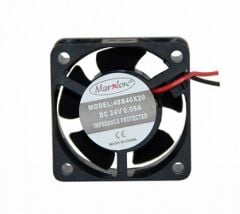 Marxlow, 40x40x20mm 24VDC 0.09A 2 Kablolu Fan