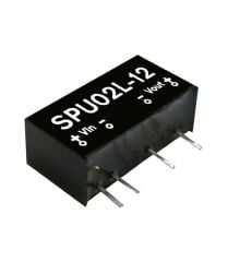 SPU02N-05, 24Vin 5Vout 400mA 2W DC/DC Konvertör, MeanWell