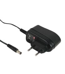 GS06E-2P1J, 9VDC 0.66A 6W Priz Tipi Adaptör, Mean Well