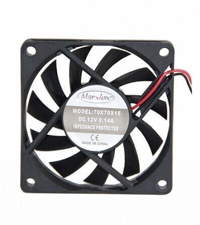 Marxlow, 70x70x15mm 12VDC 0.14A 2 Kablolu Fan