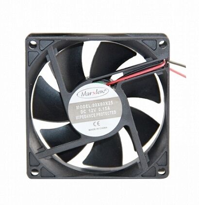 Marxlow, 80x80x25mm 12VDC 0.15A 2 Kablolu Fan