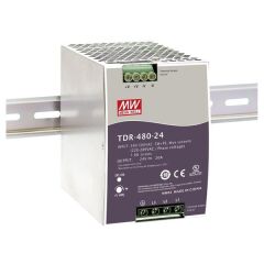 TDR-480-48, 48VDC 10A Trifaze Güç Kaynağı, Mean Well