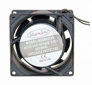 Marxlow, 80x80x38mm 220VAC 0.08A 2 Kablolu Fan