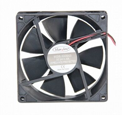 Marxlow, 92x92x25mm 24VDC 0.20A 2 Kablolu Fan