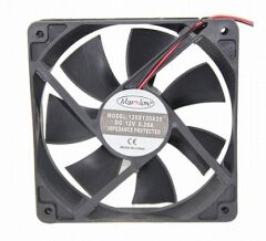 Marxlow, 120x120x25mm 12VDC 0.25A 2 Kablolu Fan