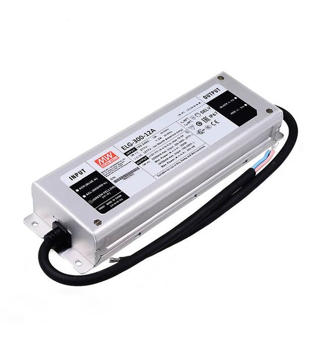 ELG-300-24A, 12.5A 300W Ayarlanabilir Voltaj LED Sürücü, Mean Well