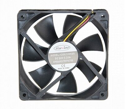Marxlow, 120x120x25mm 24VDC 0.25A 3 Kablolu Fan