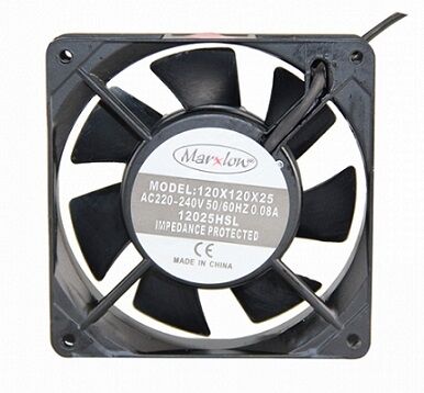 Marxlow, 120x120x25mm 220VAC 0.08A 2 Kablolu Fan