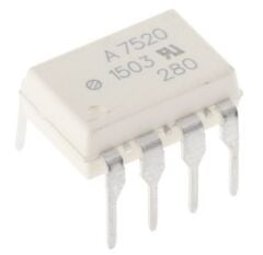 HCPL-7520-000E, A7520, DIP-8 Optokuplör