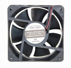 Marxlow, 120x120x38mm 12VDC 0.32A 2 Kablolu Fan