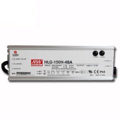 HLG-150H-48A, 48VDC 3.2A 153W Ayarlanabilir LED Sürücü, Mean Well