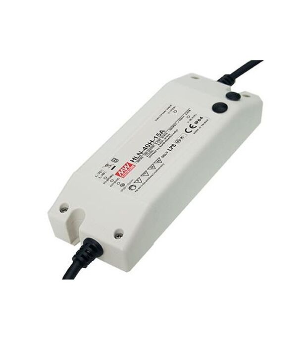 HLN-40H-24AB, 24V 1.67A 40W Ayarlanabilir LED Sürücü, Mean Well