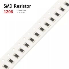 150K Ohm 1206 %5 SMD Direnç, (150K 1206) (25 adetlik şerit)
