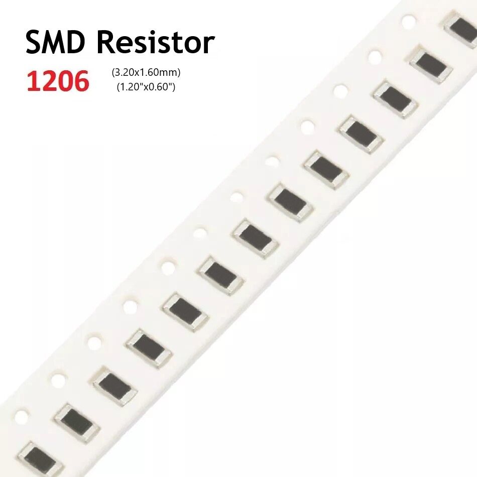 200K Ohm 1206 %5 SMD Direnç, (200K 1206) (25 adetlik şerit)