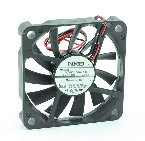 2404KL-04W-B50, 60x60x10mm 12VDC 0.35A 2 Kablolu Fan