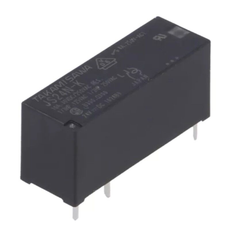 JS24N-K, 24VDC 8A SPDT (1 Form C) Röle