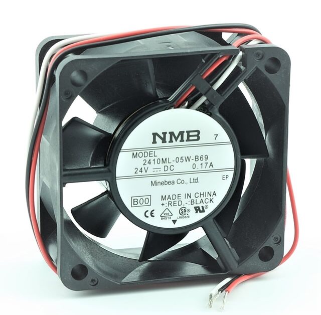 2410ML-05W-B69-B00, 60x60x25mm 24VDC 0.17A 3 Kablolu Fan
