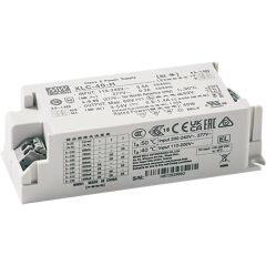 XLC-40-H, 600~1400mA Akım Seçilebilir 40W Sabit Güç LED Sürücü, Mean Well