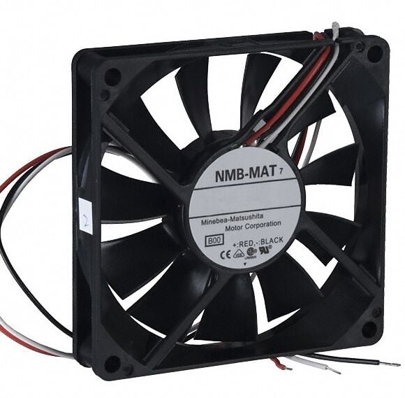 3106KL-05W-B59, 80x80x15mm 24VDC 0.16A 3 Kablolu Fan