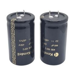 680uF 450V 35x60mm 105' SNAP Elektrolitik Kondansatör