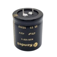 470uF 400V 35x40mm 105'C SNAP Elektrolitik Kondansatör, Kendeil
