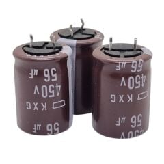 56uF 450V 18x25mm SNAP Elektrolitik Kapasitör