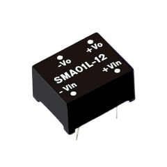SMA01L-05, 5Vin 5Vout 200mA 1W DC/DC Konvertör, MeanWell