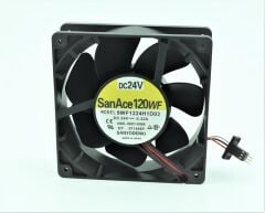 9WF1224H1D03, 120x120x38mm 24VDC 0.32A 3 Kablolu Fan