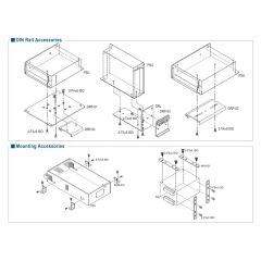 Mean Well DRL-01, Montaj Aparatı