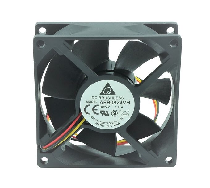AFB0824VH-R00, 80x80x25mm 24VDC 0.21A 3 Kablolu Fan