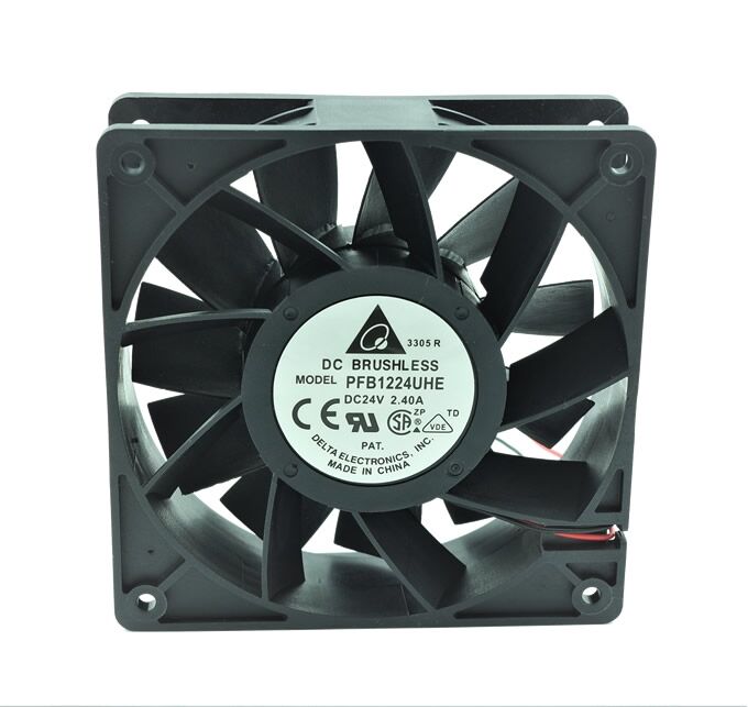 PFB1224UHE, 120x120x38mm 24VDC 2.40A 2 Kablolu Fan