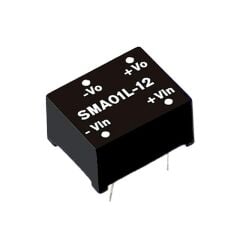SMA01N-15, 24Vin 15Vout 67mA 1W DC/DC Konvertör, MeanWell