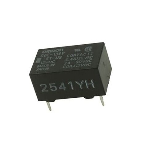 G6E-134P-ST-US-DC12, 12VDC 2A SPDT (1 Form C) Röle
